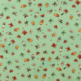 Studio E - Printed Cotton - CHRISTMAS at POOH CORNER - 002 - Mint