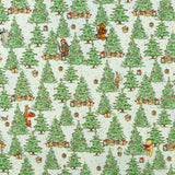Studio E - Coton imprimé - <CHRISTMAS at POOH CORNER> - 006 - Blanc