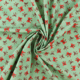 Studio E - Coton imprimé - <CHRISTMAS at POOH CORNER> - 008 - Pistache