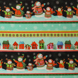 Henry Glass - Coton imprimé - <SNOW JOY> - 007 - Multicouleur