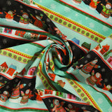 Henry Glass - Coton imprimé - <SNOW JOY> - 007 - Multicouleur