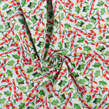3 Wishes Fabrics - Printed Cotton - HAPPY ALCOHOLIDAYS - 002 - Light Blue