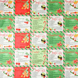 3 Wishes Fabrics - Coton imprimé - <HAPPY ALCOHOLIDAYS> - 005 - Multicouleur