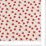 Henry Glass - Coton imprimé - <SNOW FOLKS> - 003 - Blanc