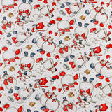 Henry Glass - Printed Cotton - SNOW FOLKS - 005 - White