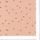 Printed Double Gauze - DOUDOU - 002 - Peach