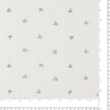 Printed Double Gauze - DOUDOU - 004 - White