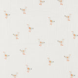 Printed Double Gauze - DOUDOU - 006 - White