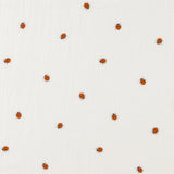 Printed Double Gauze - DOUDOU - 010 - White