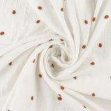 Printed Double Gauze - DOUDOU - 010 - White