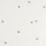 Printed Double Gauze - DOUDOU - 012 - White