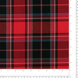 Tartan à costume - 005 - Rouge