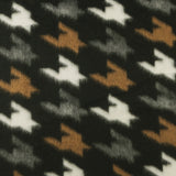 Coating Houndstooth - LANCASTER - 001 - Black & Brown