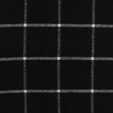 Lainage à carreaux - WINDSOR - 003 - Noir