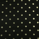 Satin à impression métallisé - JOYAUX DE LA COURONNE - 001 - Noir