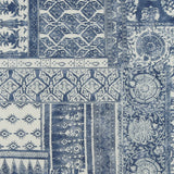 Rayonne nylon imprimée - <LOVELY> - 001 - Bleu