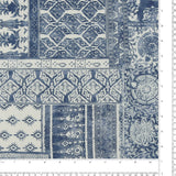 Rayonne nylon imprimée - <LOVELY> - 001 - Bleu