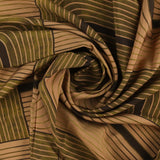 Rayonne nylon imprimée - <LOVELY> - 004 - Olive/Beige