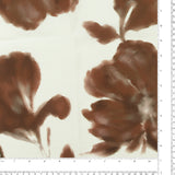 Rayonne nylon imprimée - <LOVELY> - 007 - Brun