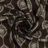 Printed Rayon Nylon - LOVELY - 009 - Brown