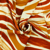 Printed Rayon - CAROLINA - 003 - Rust