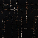 Sweater knit - FABIOLA - 002 - Black and Brown