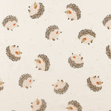 Printed Brushed Knit - NIGHTY NIGHT - 005 - White