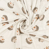 Printed Brushed Knit - NIGHTY NIGHT - 005 - White