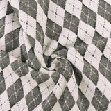 Brushed Knit - FRANCIS - 002 - Black & White
