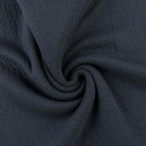 Textured knit - HARROW - 002 - Navy