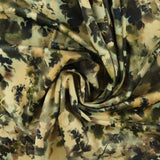 Printed Velvet - VERSAILLES - 006 - Cream