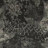Printed Velvet - VERSAILLES - 007 - Charcoal