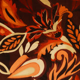 Printed Velvet - VERSAILLES - 011 - Burnt Orange