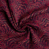 Velours côtelé imprimé - FEU DE CAMP - 016 - Magenta/Marine