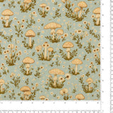 Mini Printed corduroy - Harper - 001 - Crystal Blue
