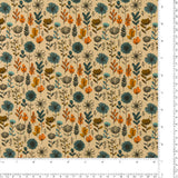 Mini Velours côtelé imprimé -Harper - 003 - Crème