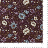 Mini Printed corduroy - Harper - 005 - Purple