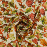 Henry Glass - Printed Cotton - OAK & BERRIES - 007 - Beige