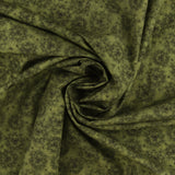Henry Glass - Printed Cotton - OAK & BERRIES - 012 - Green
