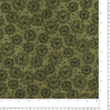 Henry Glass - Printed Cotton - OAK & BERRIES - 012 - Green