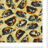 Blank - Printed Cotton - HOMESTEAD HERITAGE - 010 - Wheat