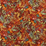 Studio E - Coton imprimé - <BASKETS OF AUTUMN BLESSINGS> - 003 - Brique