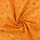 Studio E - Printed Cotton - BASKETS OF AUTUMN BLESSINGS - 006 - Pumpkin