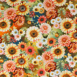 Studio E - Printed Cotton - BASKETS OF AUTUMN BLESSINGS - 008 - Multicolor