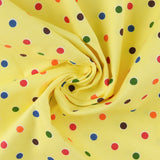 Flanellette imprimée - LILLY - 004 - Jaune