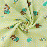 Flanellette imprimée - LILLY - 009 - Jaune Pâle
