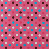 Flanellette imprimée - LILLY - 011 - Rose