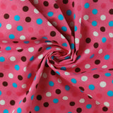 Flanellette imprimée - LILLY - 011 - Rose