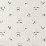 Flanellette imprimée - LILLY - 012 - Blanc