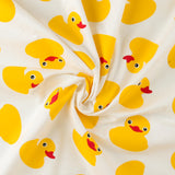 Flanellette imprimée - LILLY - 013 - Blanc